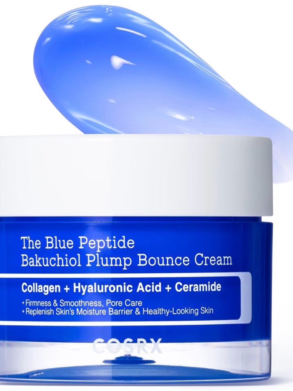 COSRX Blue Peptide Bakuchiol Plump Bounce Cream - Blue